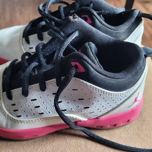 Youth Pink and White Air Jordan